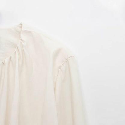 Versatile casual loose pleated niche jacket